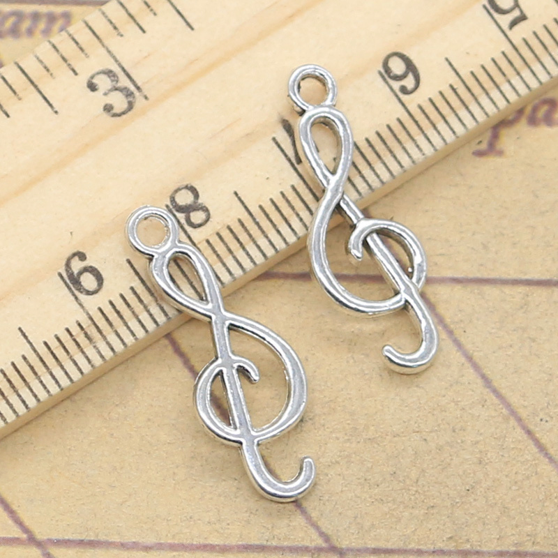 จี้รูปโน้ตดนตรี 20 ชิ้น ขนาด 2 - Jewelry Making Notes บทวิจารณ์และราคา