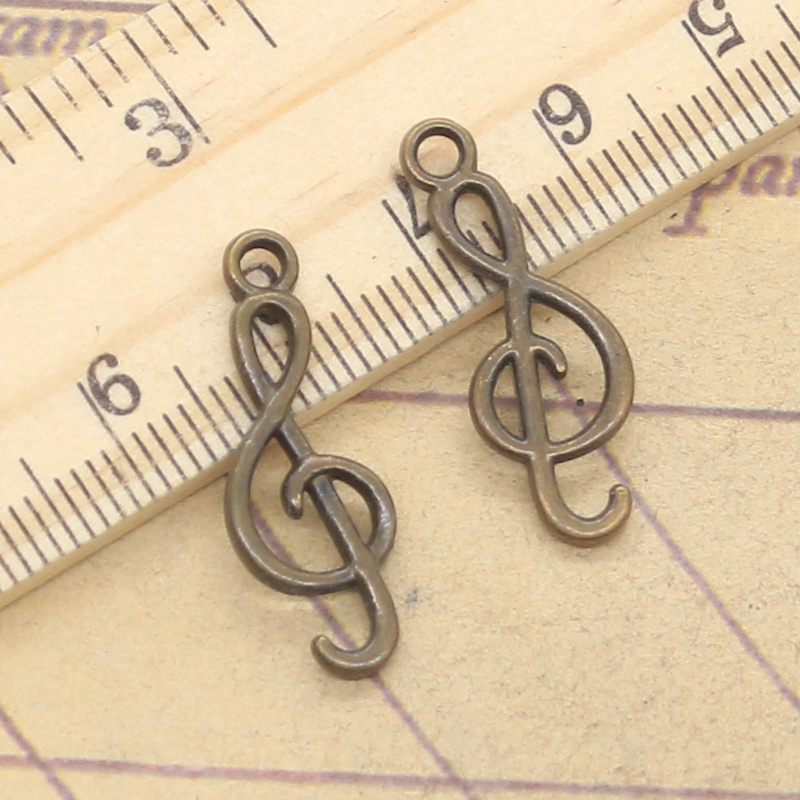 จี้รูปโน้ตดนตรี 20 ชิ้น ขนาด 2 - Jewelry Making Notes บทวิจารณ์และราคา