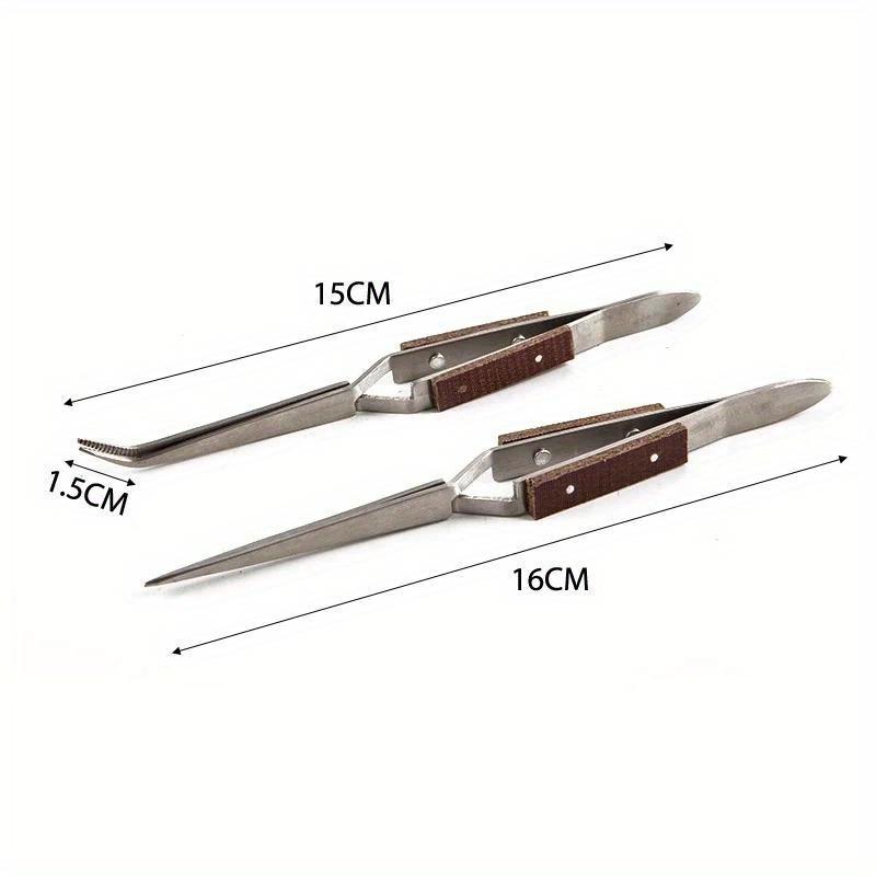 ชุด 2 ชิ้น/เซ็ต คีมหนีบสแตนเลส - Jewelry Making Tool Kit บทวิจารณ์และราคา