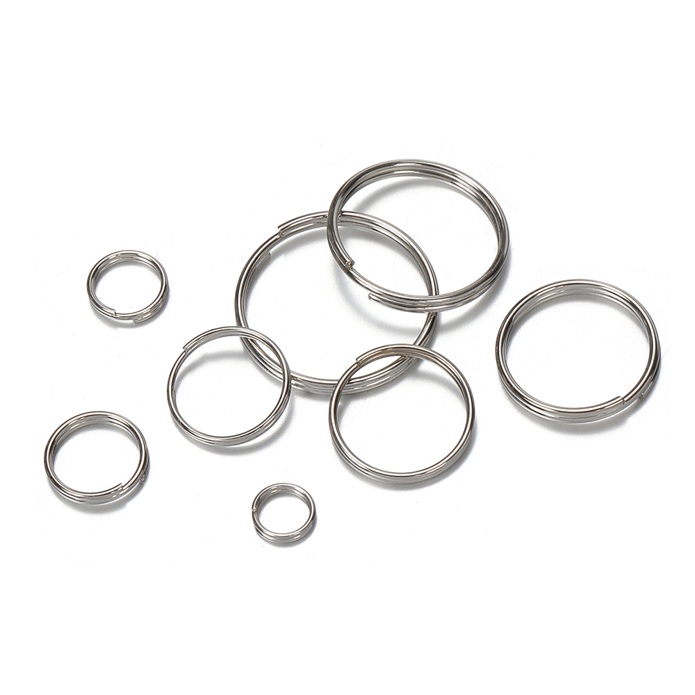 50 ชิ้น 6/8/10/12/14/16/18/20  - Jewelry Making Closed Jump Rings บทวิจารณ์และราคา