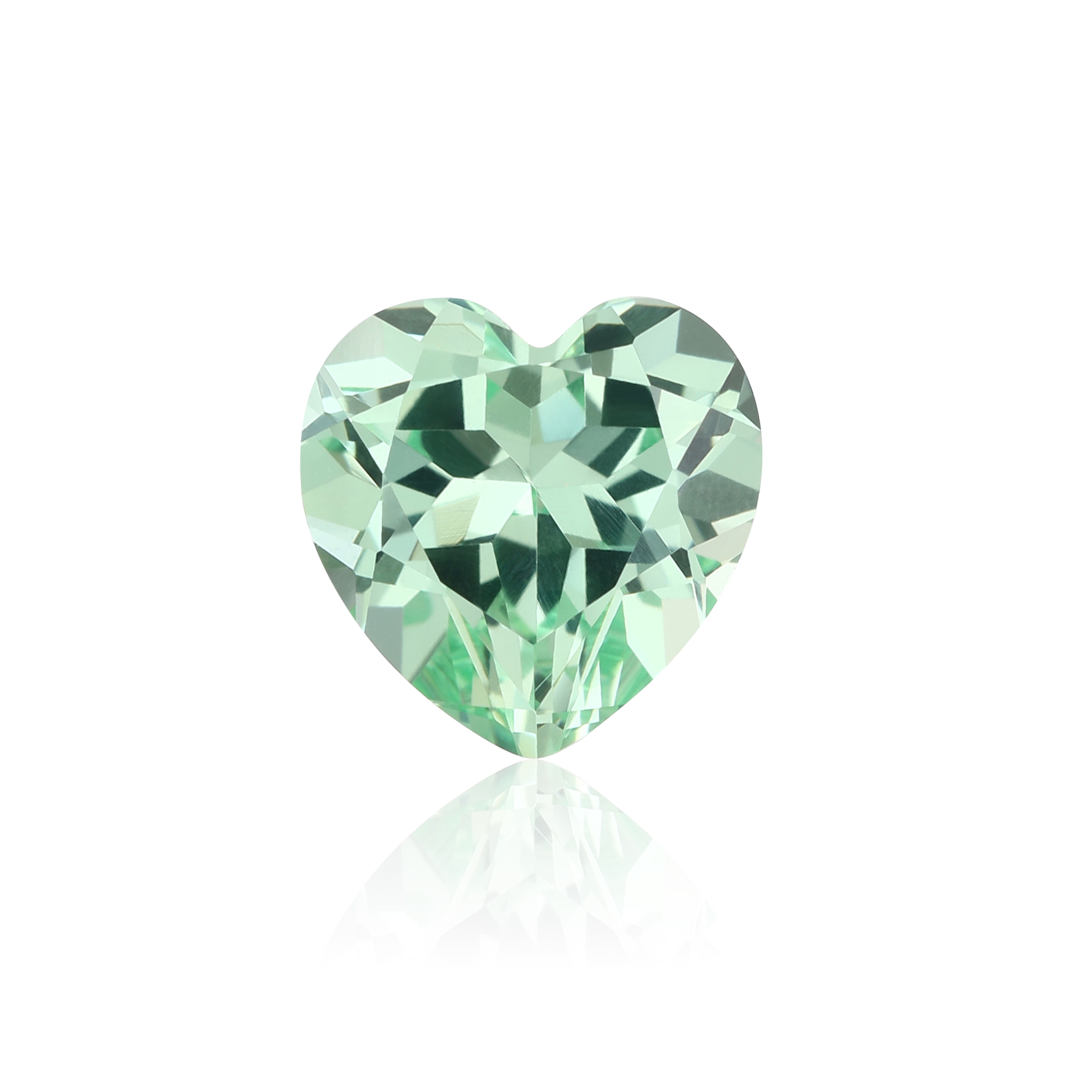 พลอยไพลินสังเคราะห์สีเขียวอ่อน - Jewelry Making Light บทวิจารณ์และราคา
