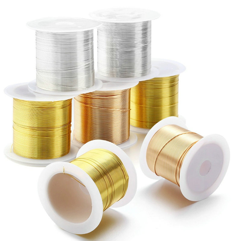 0.3-1.0 มม.เครื่องประดับทองแดง - Jewelry Making With Copper Wire บทวิจารณ์และราคา