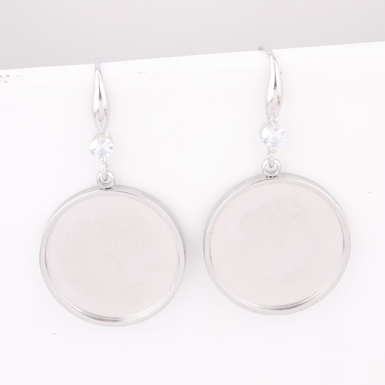 ตัวเรือนต่างหูสแตนเลส 6 ชิ้น ส - Jewelry Making Stones บทวิจารณ์และราคา
