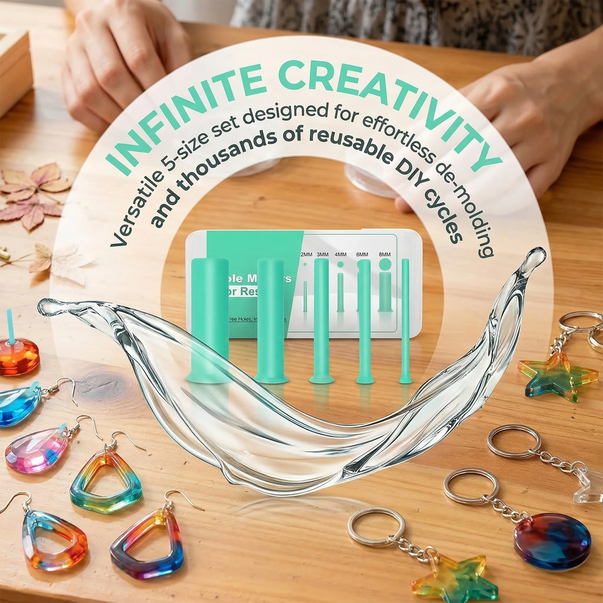 ชุดเครื่องมือเจาะรูเรซิ่น 35 ช - Jewelry Making Tool Kit บทวิจารณ์และราคา