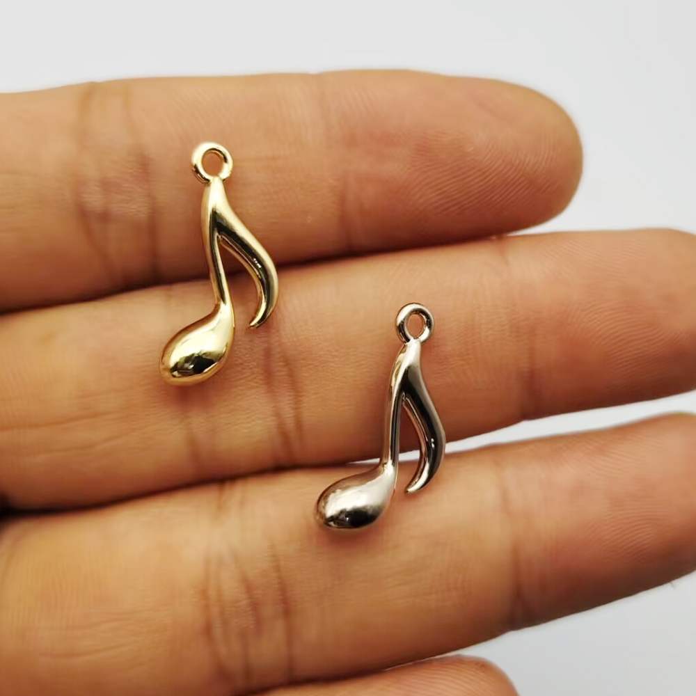 10 ชิ้น จี้รูปโน้ตดนตรี สำหรับ - Jewelry Making Notes บทวิจารณ์และราคา