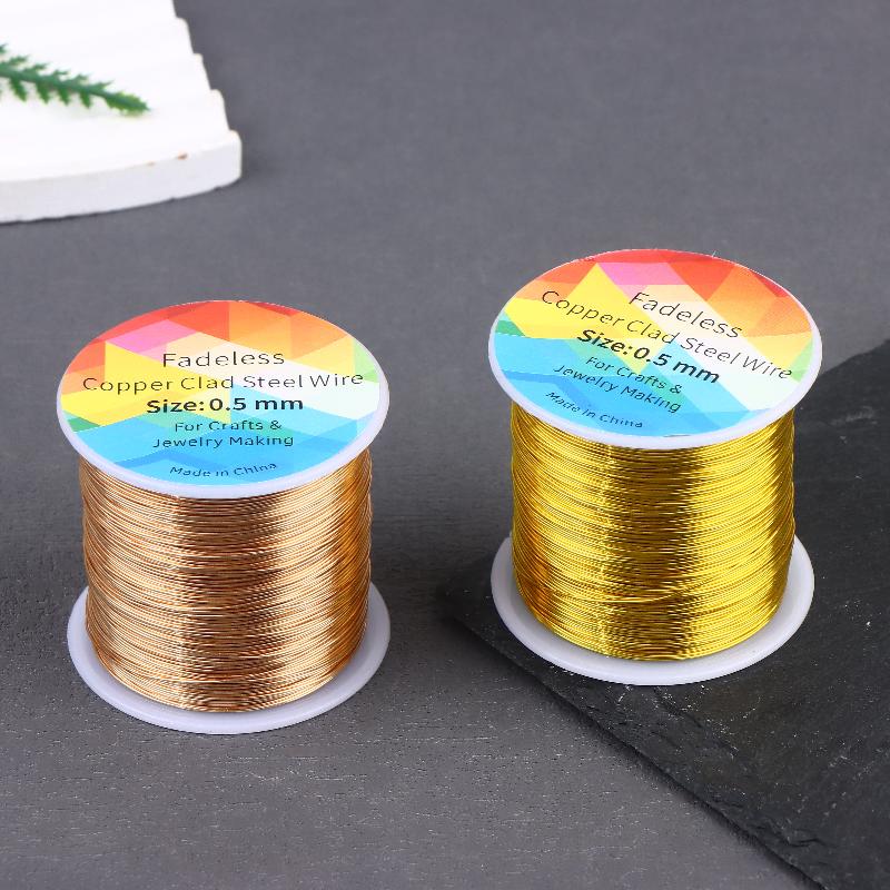 ลวดเหล็กหุ้มทองแดงแบบไม่ซีดจาง - Jewelry Making With Copper Wire บทวิจารณ์และราคา