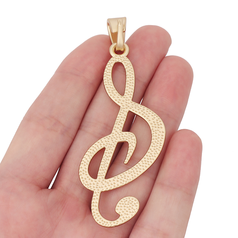 1 X Matte Gold สีขนาดใหญ่ Musi - Jewelry Making Notes บทวิจารณ์และราคา