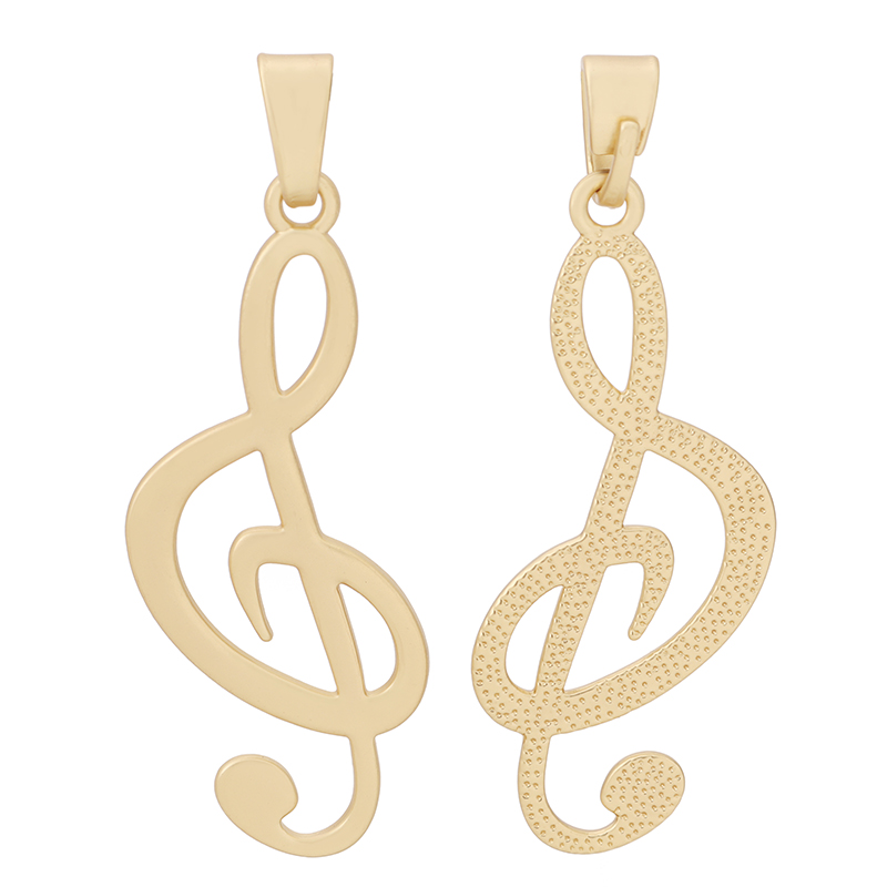 1 X Matte Gold สีขนาดใหญ่ Musi - Jewelry Making Notes บทวิจารณ์และราคา