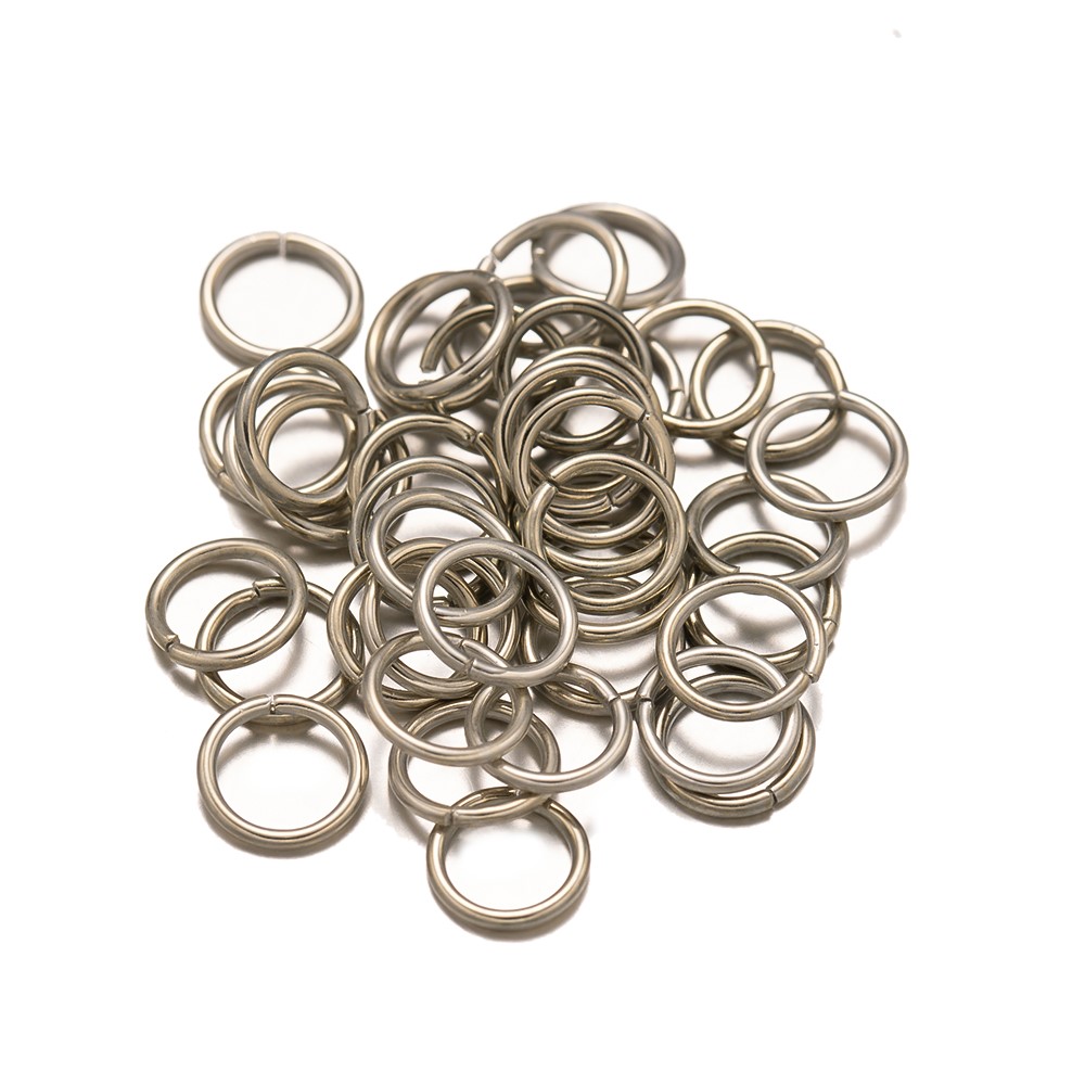 200/400 ชิ้น ห่วงโลหะสีทองแบบเ - Jewelry Making Closed Jump Rings บทวิจารณ์และราคา