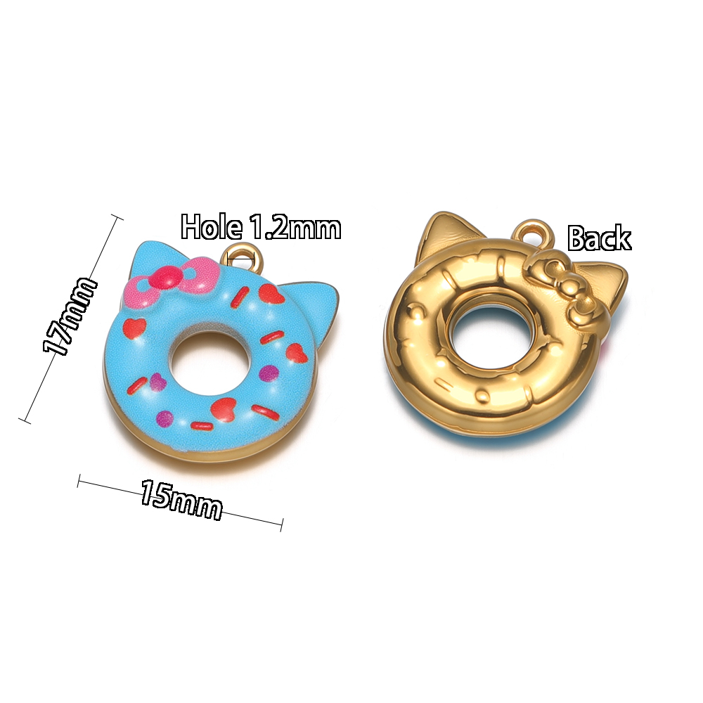 ชาร์มเคลือบลายแมวน่ารัก 4 ชิ้น - Jewelry Making 4 Year Old บทวิจารณ์และราคา