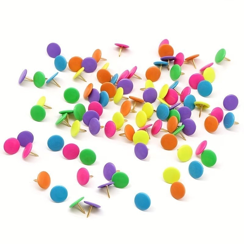 หมุดกดหัวกลม 178 ชิ้น คละสีแบบ - Head Pin Assorted บทวิจารณ์และราคา