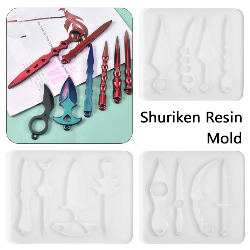 แม่พิมพ์ซิลิโคนรูปดาวนินจา ชูร - Jewelry Making Tools List บทวิจารณ์และราคา
