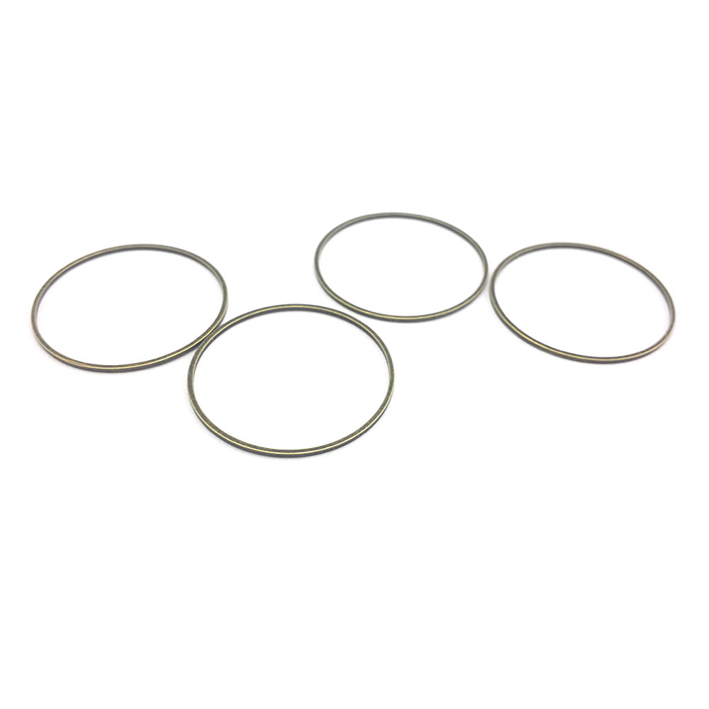 แหวนทองเหลืองทรงกลมแบบปิด ขนาด - Jewelry Making Closed Jump Rings บทวิจารณ์และราคา
